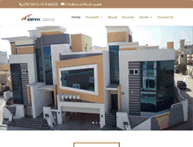 Tablet Screenshot of oryxindustry.com